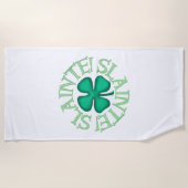 Weißes Badetuch (Vorderseite)