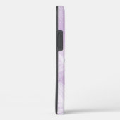 Weißes Band-Blume-Monogramm Case-Mate iPhone Hülle (Rückseite / Rechts)