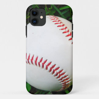 Weißes Baseball mit rotem Stich Case-Mate iPhone Hülle
