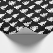 Weißes Baumumschlagpapier Geschenkpapier (Ecke)