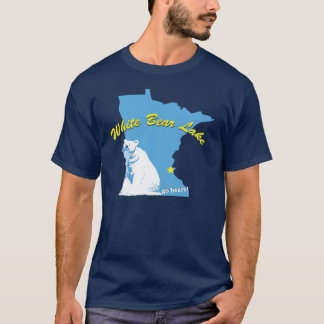Weißes Bear See-T - Shirt