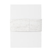 Weißes Birkenbild Einladungsbanderole (Rückseitenbeispiel)