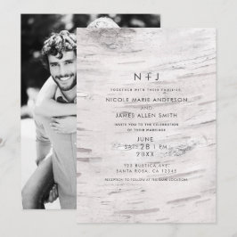 Weißes Birkenholz Rustikaler Stall Modernes Foto H Einladung