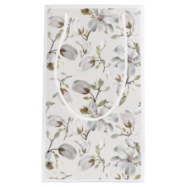 Weißes Blume-Geschenktasche Kleine Geschenktüte