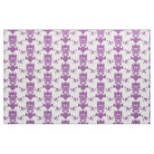 Weißes Blumen der PferdeSilhouette Stoff (Yard (91,4 cm))