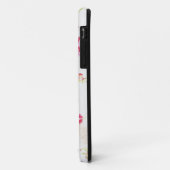 Weißes BlumenShabby Chic iPhone 5/5s Case-Mate iPhone Hülle (Hinten/Links)