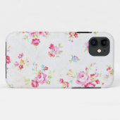 Weißes BlumenShabby Chic iPhone 5/5s Case-Mate iPhone Hülle (Rückseite (Horizontal))