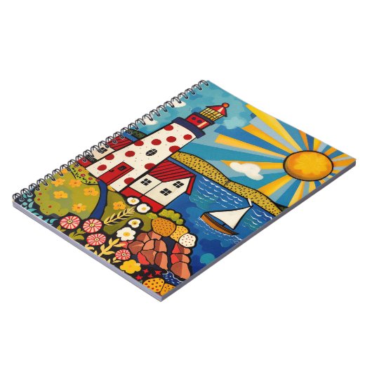 Weißes Blumenzelt Notizblock (Linke Seite)