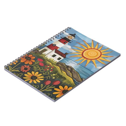 Weißes Blumenzelt Notizblock (Linke Seite)