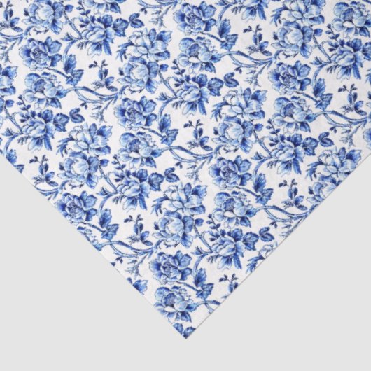 Weißes Blumenzwirn Seidenpapier (Ausschnitt)