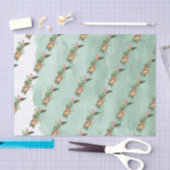 Weißes Blumenzwirn Seidenpapier (Handwerk)