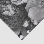 Weißes Blumenzwirn Seidenpapier (Detail)