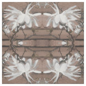 Weißes Blutbad Stoff (Muster)