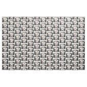 Weißes Boxerhundgewohnheits-Gewebe Stoff (Fat Quarter (45,7 x 55,9 cm))