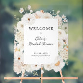 Weißes Brautparty Acrylschild (Neutral)