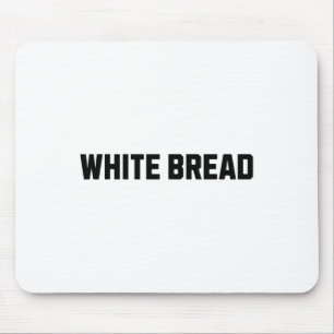 Weißes Brot Funny Costume Halloween Mousepad