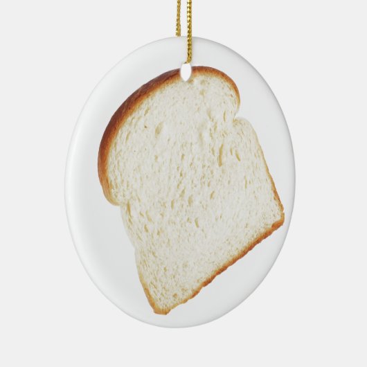 Weißes Brot Keramik Ornament (Rechts)