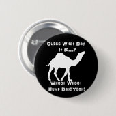 Weißes Buckel-Tageskamel Button (Vorne & Hinten)