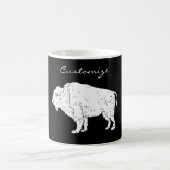 Weißes Buffalo Thunder_Cove Kaffeetasse (Mittel)