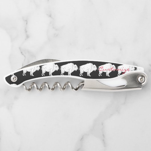 Weißes Buffalo Thunder_Cove Kellnermesser (Rückseite)