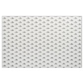 Weißes C6 Korvette Handgezeichnetes Sketch-Gewebe Stoff (Yard (91,4 cm))