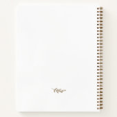 Weißes Christliches Sprichwort 31:3 Verse Rezept B Notizblock (Rückseite)