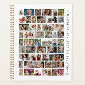 Weißes Custom 54 FotoCollage Planer (Vorderseite)