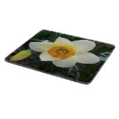 weißes Daffodialglühen Schneidebrett (Ecke)