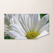 Weißes Daisy-Badetuch-Set Badhandtuch Set (Handtuch)