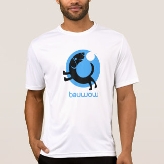 Weißes das Sportek der Männer athletisches Shirt