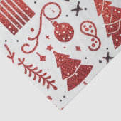 Weißes Dekorationspapier zum Thema Urlaub Seidenpapier (Detail)