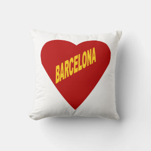 Weißes Dekorkissen BARCELONA Kissen