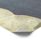 Weißes Dogwood Bloom Poster (Ecke)