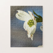 Weißes Dogwood Bloom Puzzle (Vertikal)