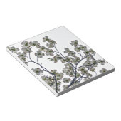 Weißes Dogwood Notizblock (angewinkelt)