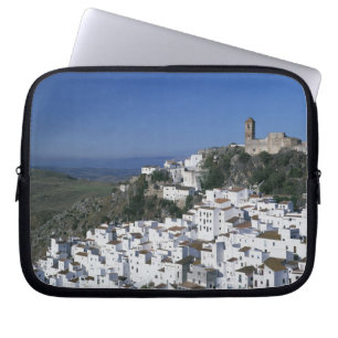Weißes Dorf Casares, Andalusien, Spanien 2 Laptopschutzhülle