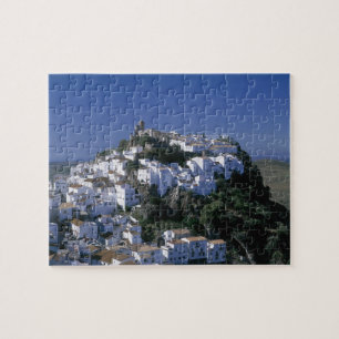 Weißes Dorf Casares, Andalusien, Spanien Puzzle