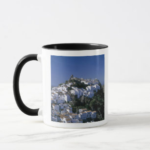 Weißes Dorf Casares, Andalusien, Spanien Tasse