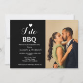 Weißes Drehbuch für die Grillen Einladung (Vorderseite)