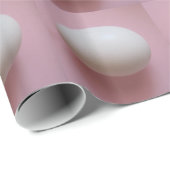 Weißes Ei Geschenkpapier (Rolleneckpunkt)