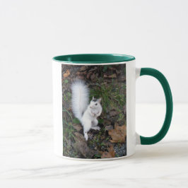 Weißes Eichhörnchen Tasse