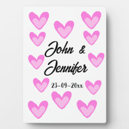 Weißes, einfaches Kleinstschreiben Fotoplatte