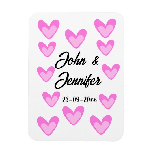 Weißes, einfaches Kleinstschreiben Magnet (Vertikal)