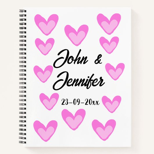 Weißes, einfaches Kleinstschreiben Notizblock (Vorderseite)