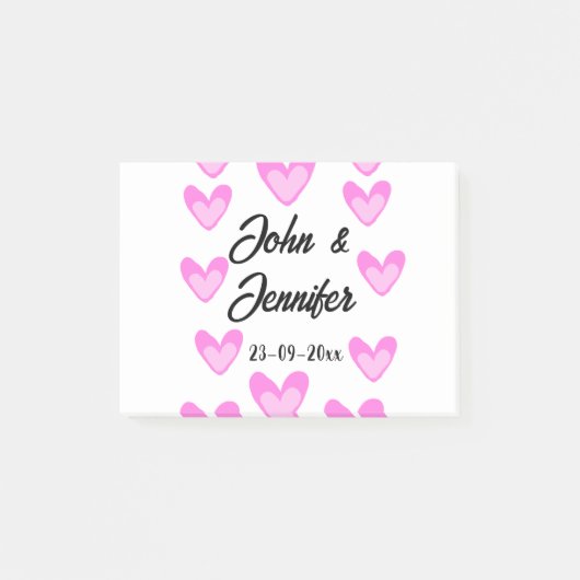 Weißes, einfaches Kleinstschreiben Post-it Klebezettel (Vorderseite)