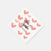 Weißes, einfaches, minimales Textil Hochzeit rotes Serviette (Ecke)