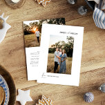 Weißes, einfaches, modernes, glänzendes Foto Feiertagskarte<br><div class="desc">Die Holiday Card ist ein neues Design mit weißer, moderner und hellem Foto, wo Einfachheit und Eleganz mit einer Touch von Weihnachtscharakter einhergehen. Unsere Kollektion bietet eine helle, weiße und schwarze Ästhetik, die Ihren Urlaub mit einem Gefühl von purer Eleganz verbindet und sie zu einer zeitgenössischen Wahl für diejenigen macht,...</div>