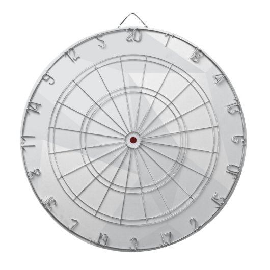 Weißes, einfaches, modernes, städtisches, cooles, dartscheibe (vorne)