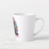 Weißes Einhorn mit Flügeln - Magic Queen Milchtasse (Rechts)