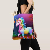 Weißes Einhornpferd-37474 Tasche (Von Nahem)
